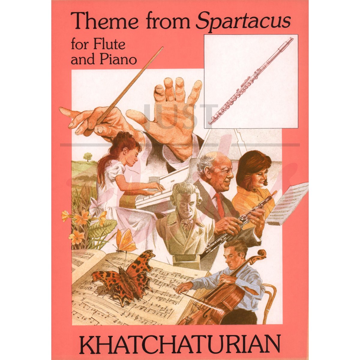 Theme from Spartacus for Flute and Piano