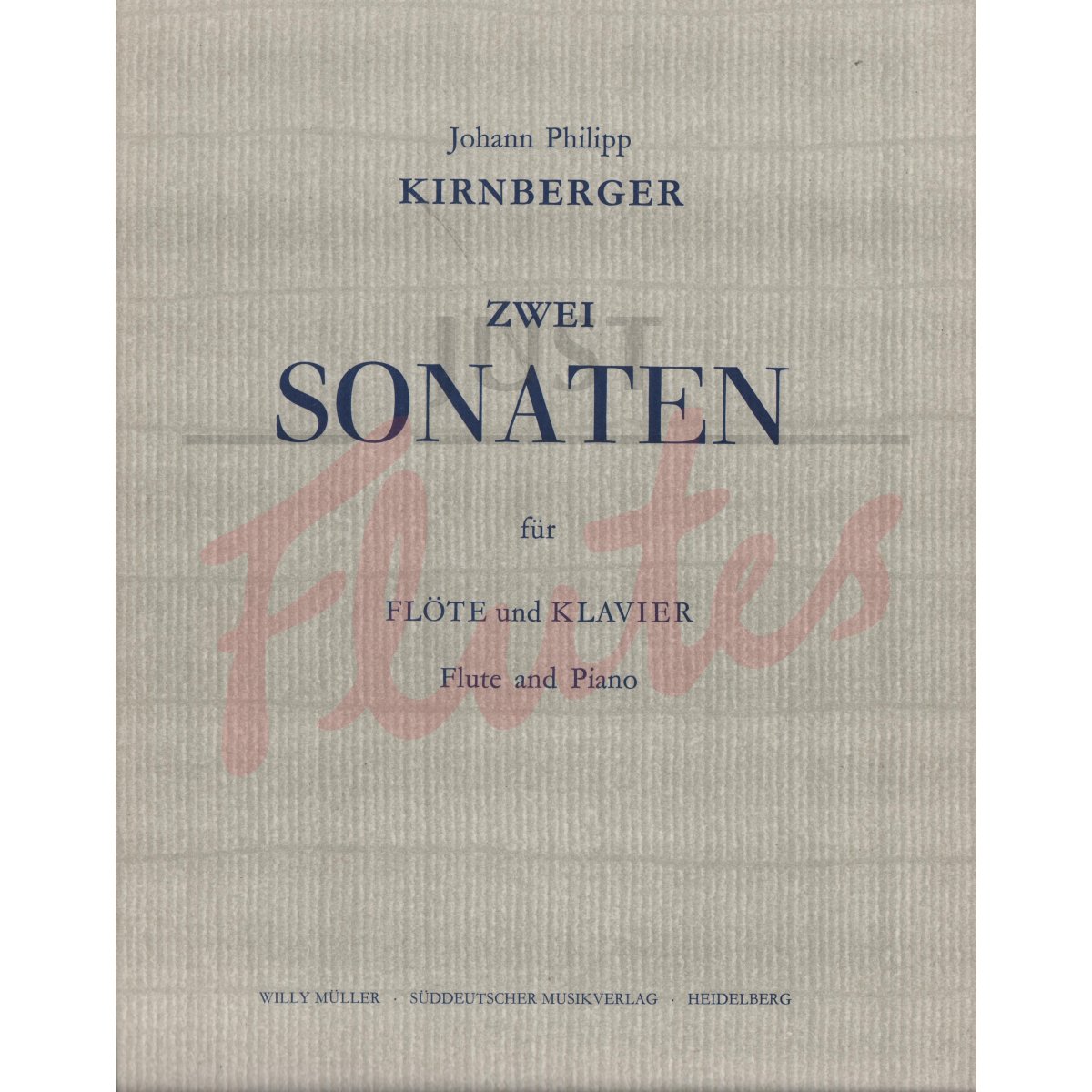 Two Sonatas for Flute and Piano