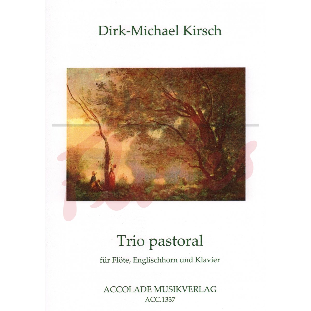 Trio Pastoral for Flute, Cor Anglais and Piano