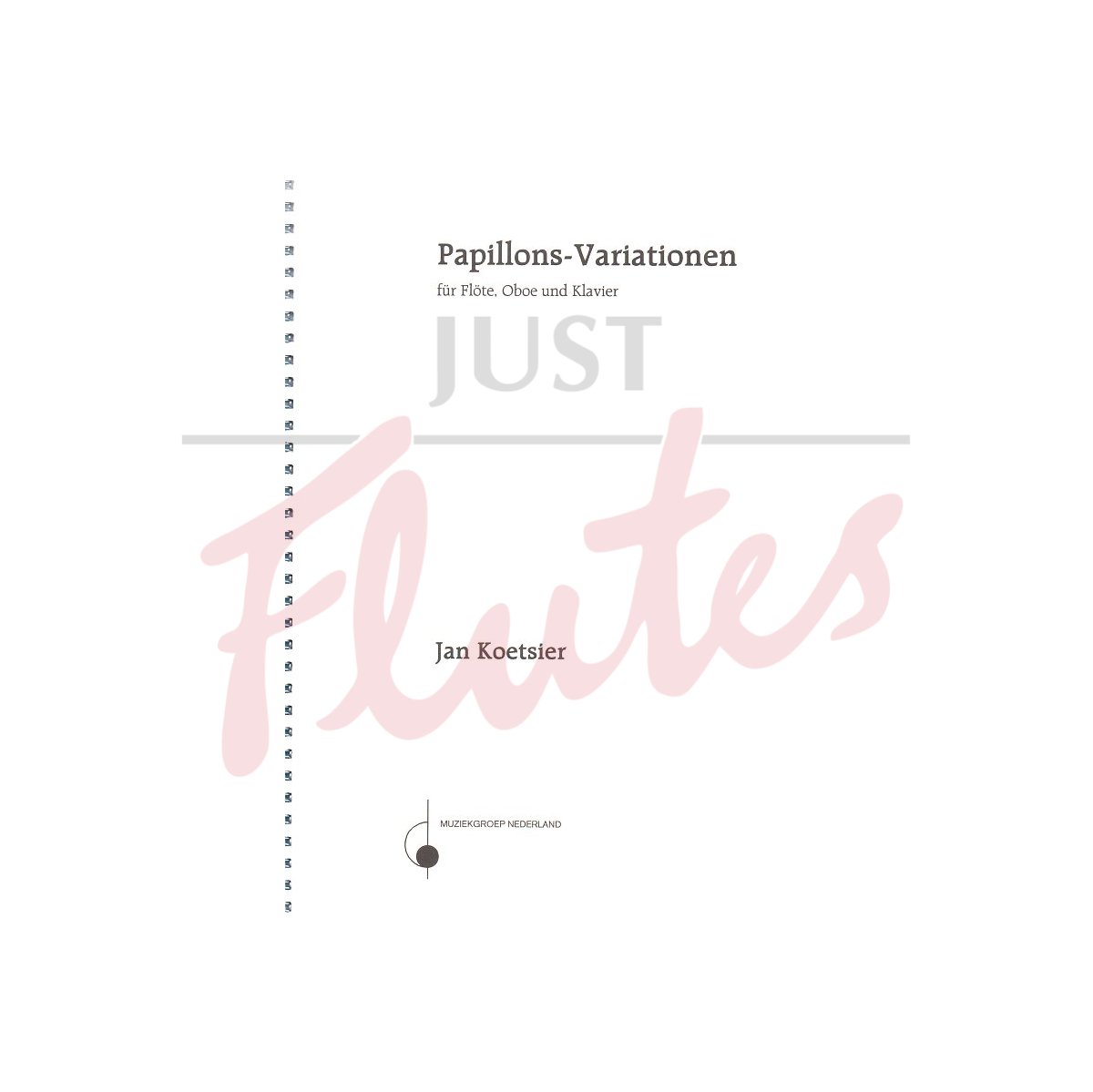 Papillons - Variations for Flute, Oboe and Piano