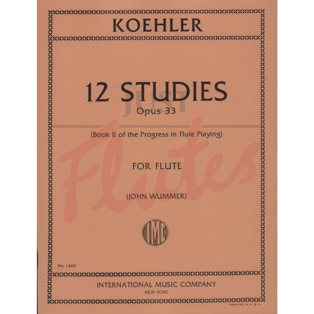 12 Studies for Flute
