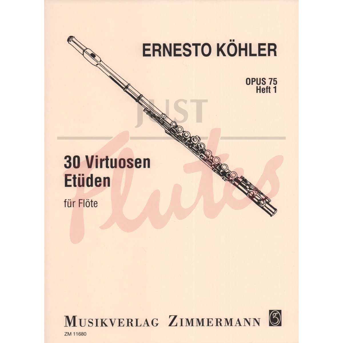 30 Virtuoso Studies for Flute, Book 1