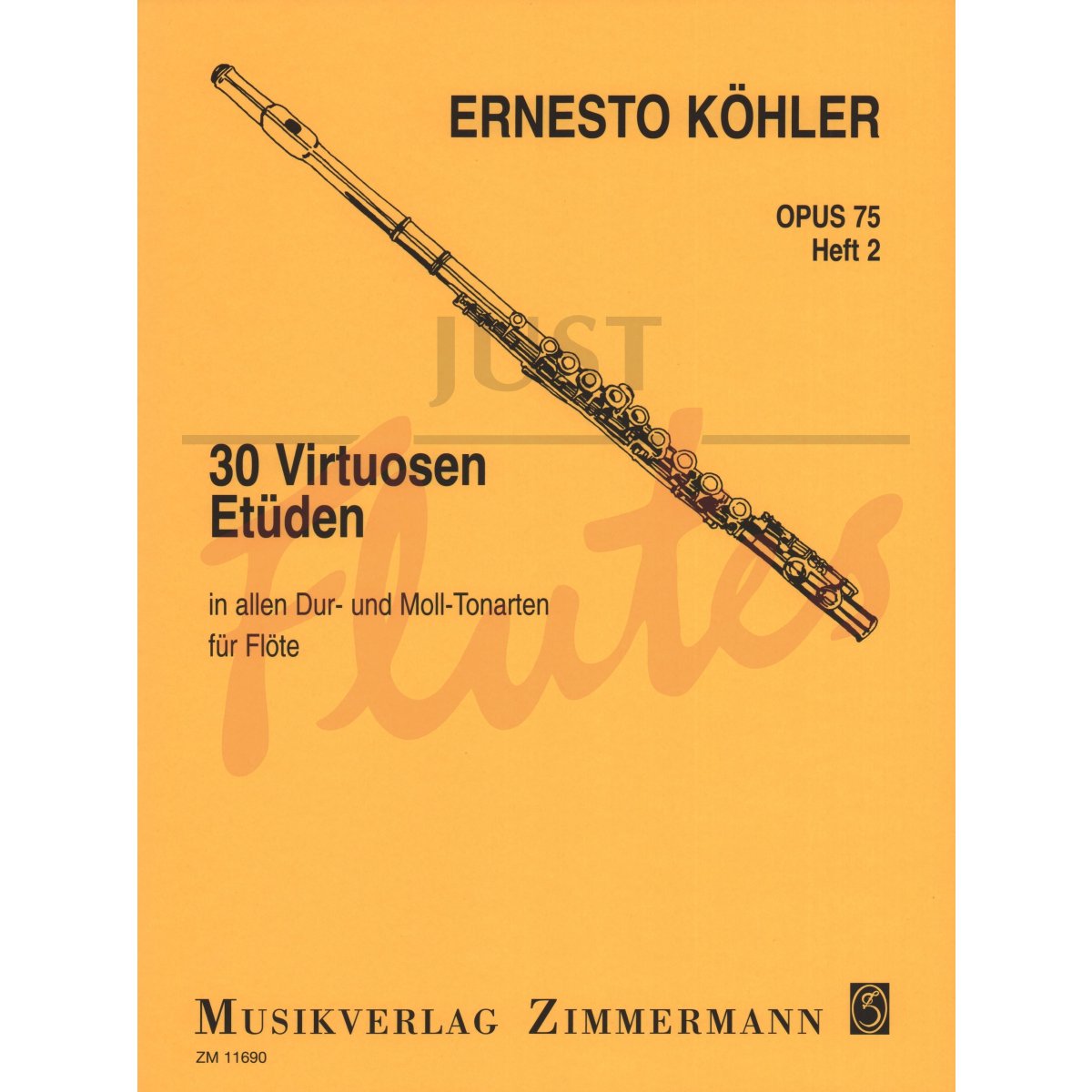 30 Virtuoso Studies for Flute, Book 2