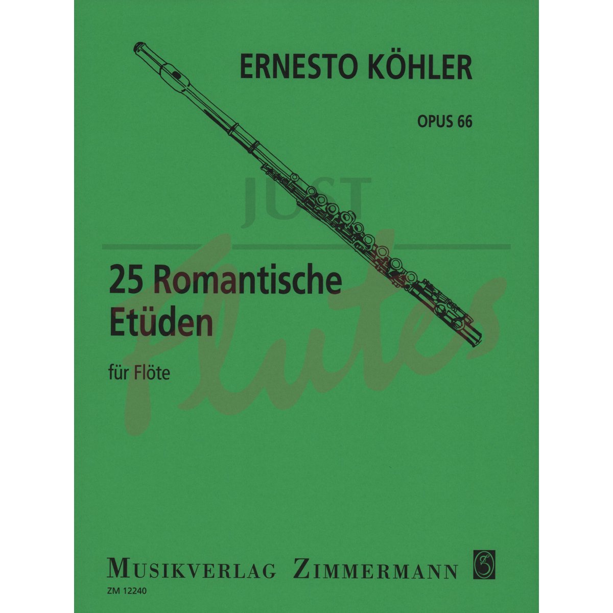 25 Romantic Studies for Flute