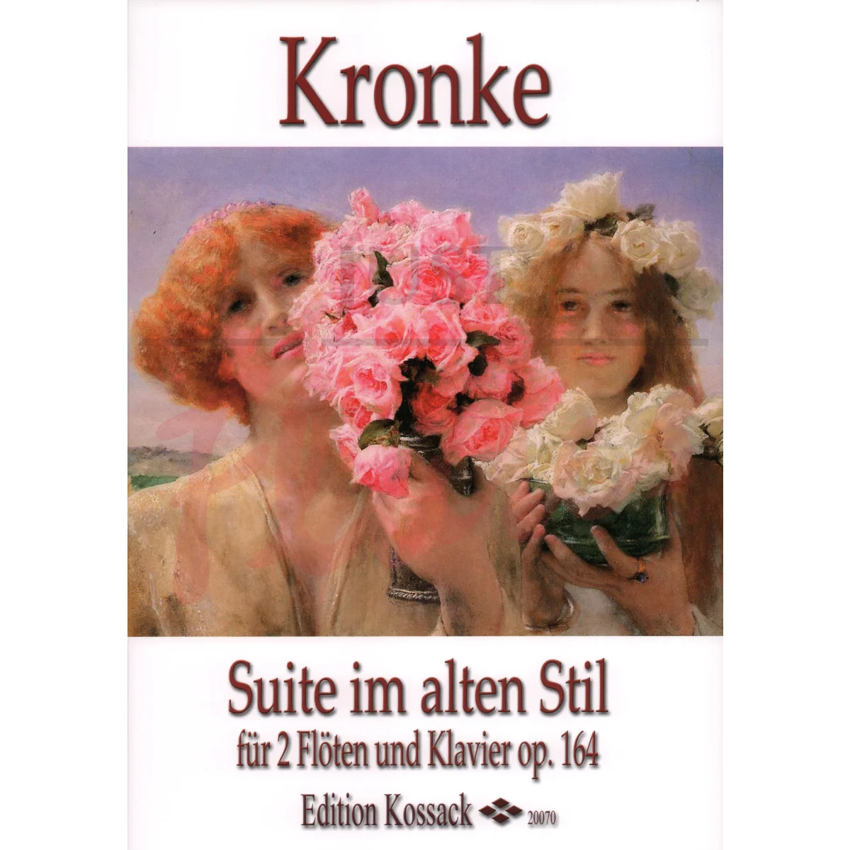 Suite im alten Stil (Suite in the Old Style) for Two Flutes and Piano