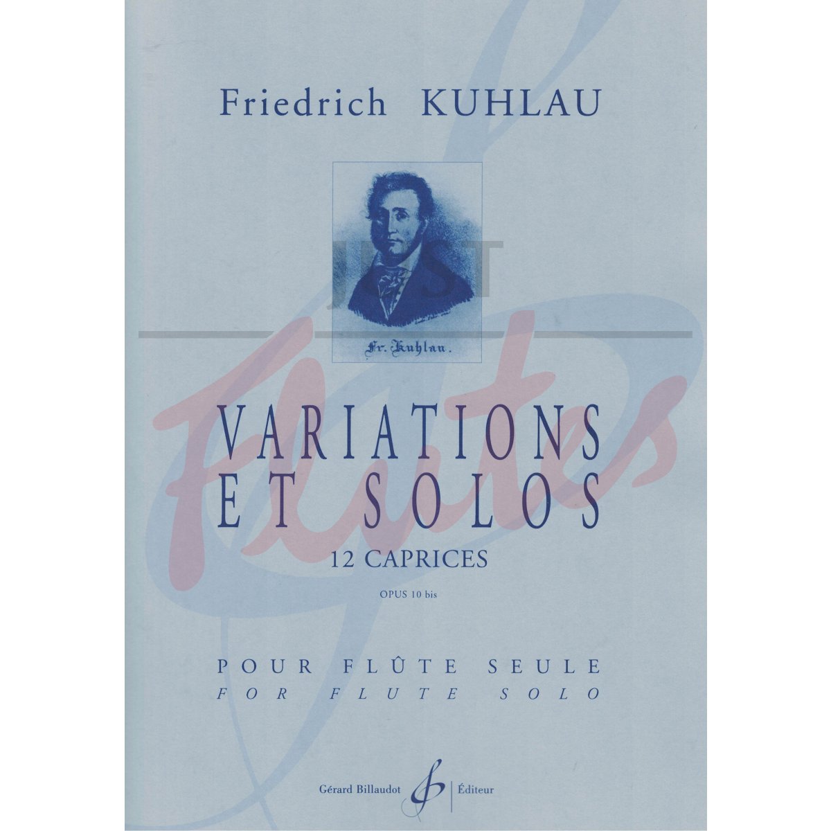 Variations et Solos: 12 Caprices (Complete) for Solo Flute
