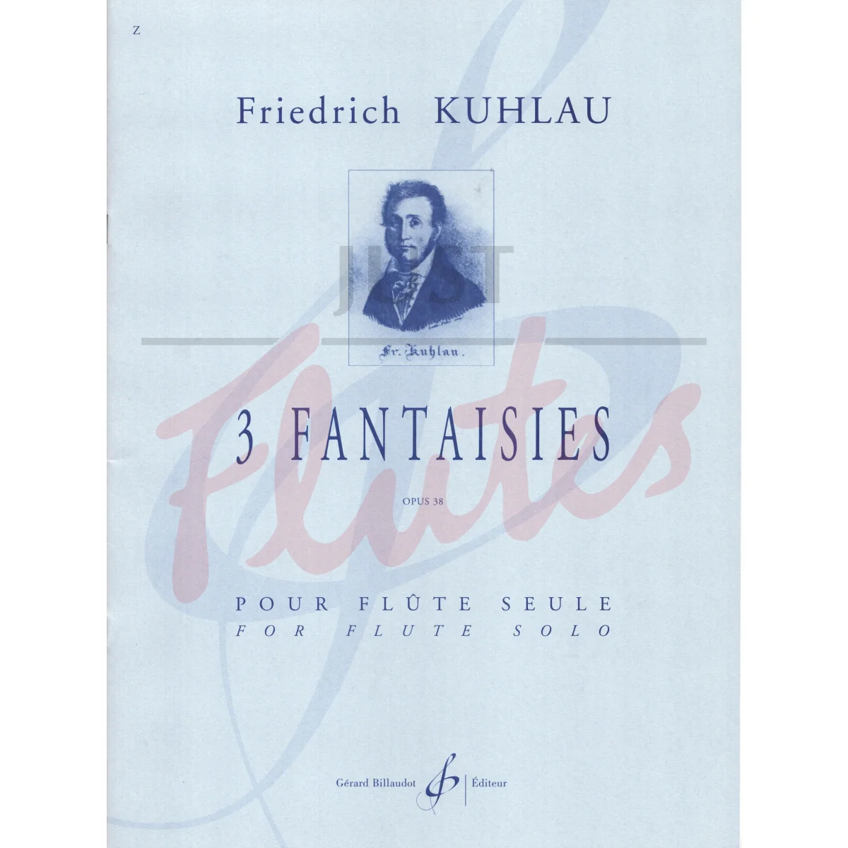 3 Fantaisies for Solo Flute