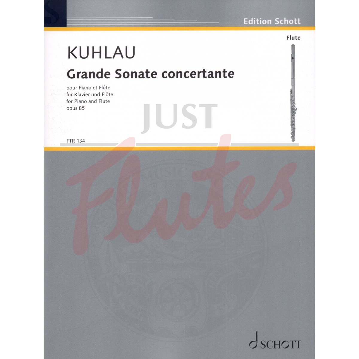 Grande Sonate Concertante for Flute and Piano