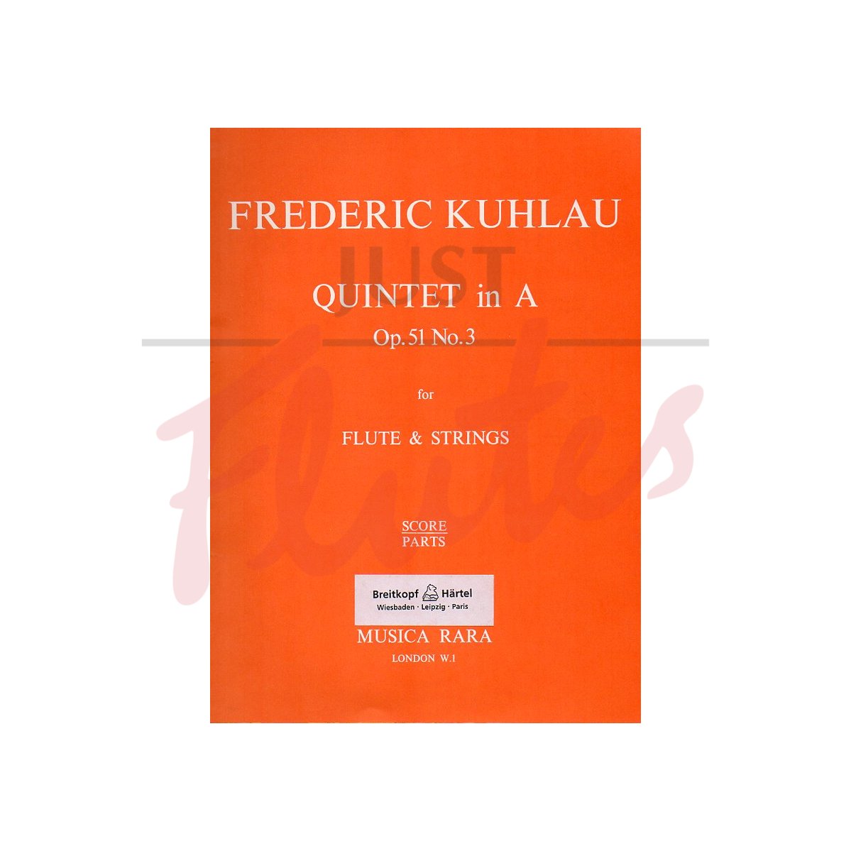 Quintet in A major for Flute and Strings