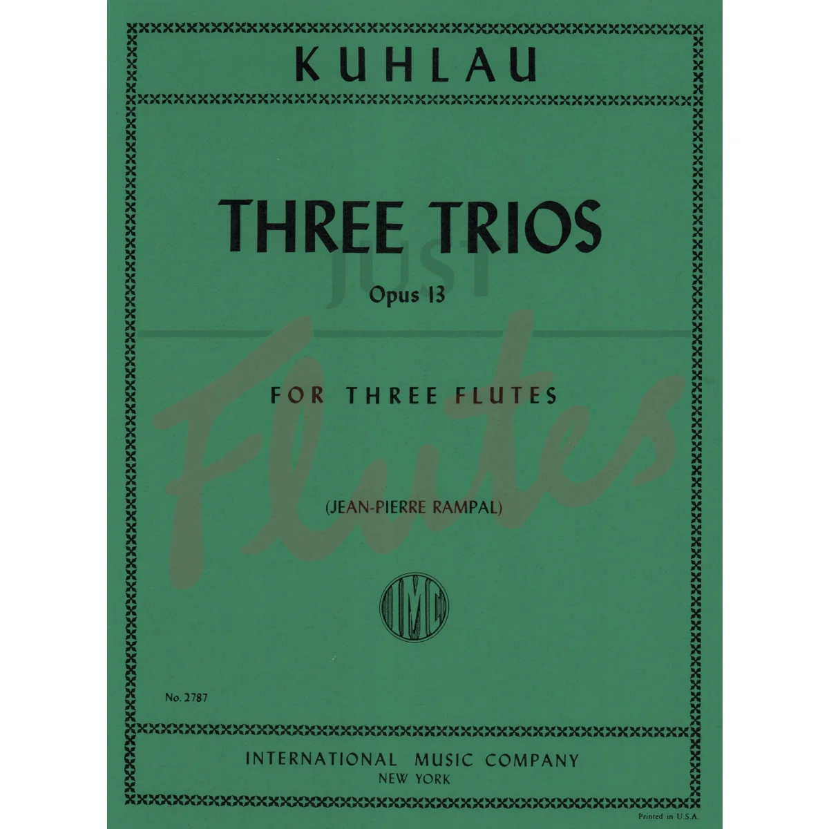 Three Trios for Three Flutes