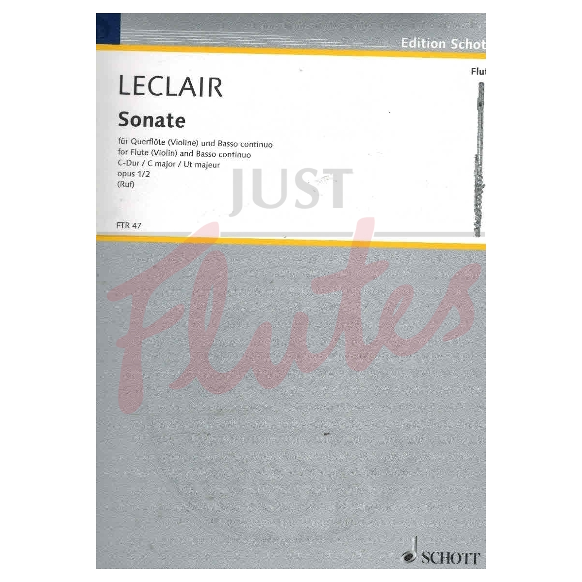 Sonata in C major for Flute and Continuo