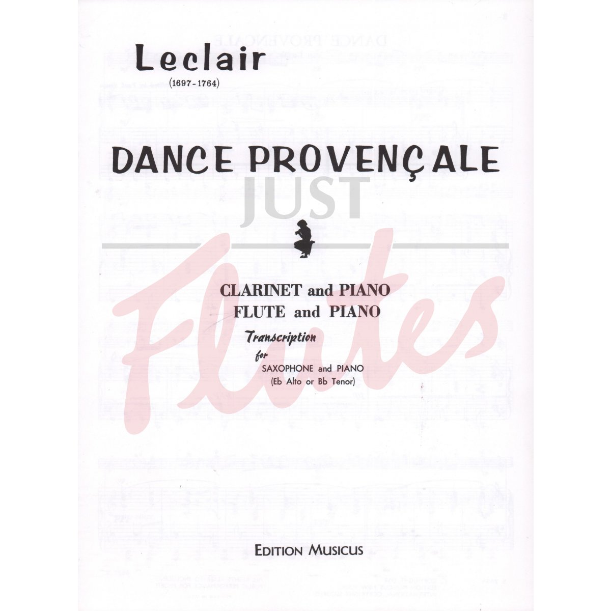 Dance Provencale for Flute and Piano