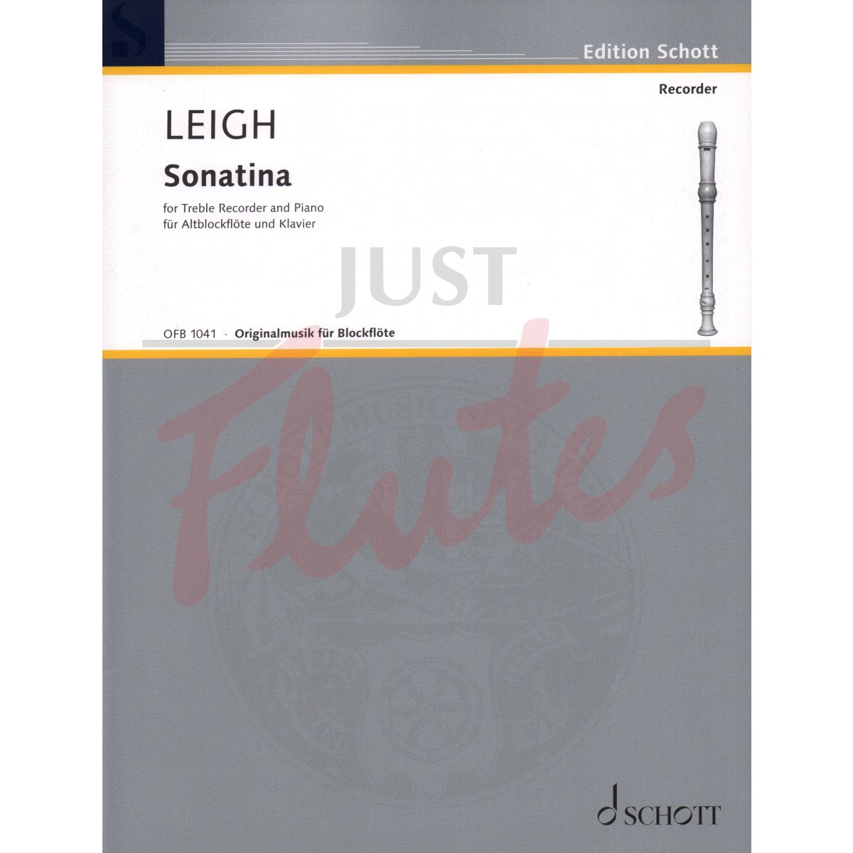 Sonatina for Treble Recorder/Flute and Piano