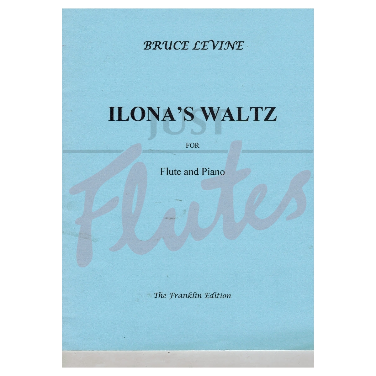 Ilona's Waltz for Flute and Piano