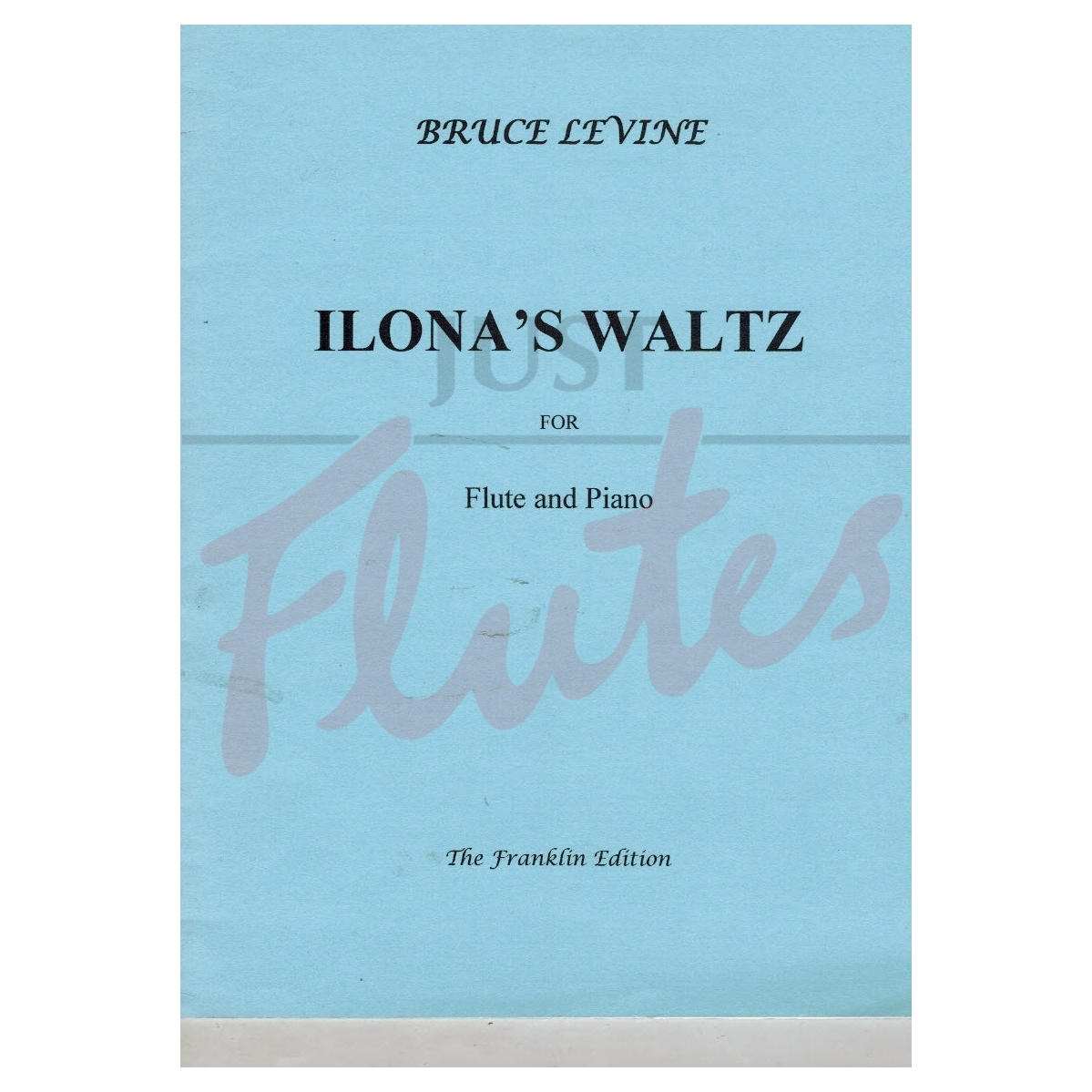 Ilona's Waltz for Flute and Piano