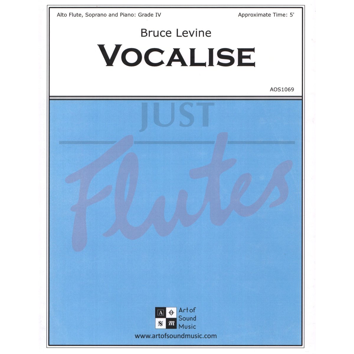 Vocalise for Alto Flute, Soprano and Piano