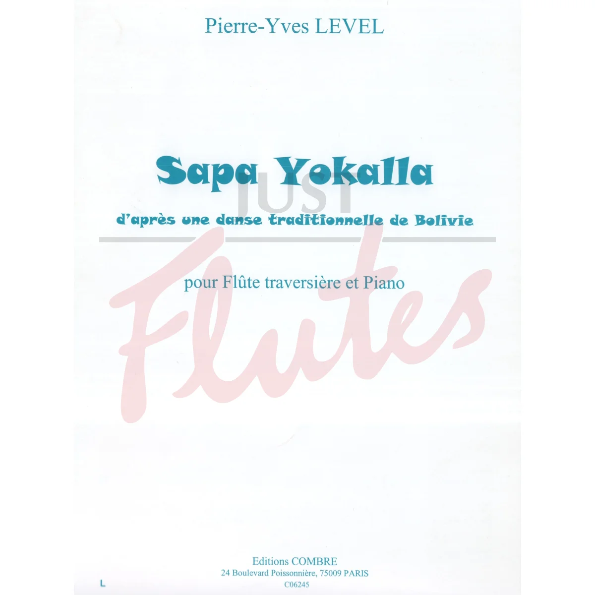 Sapa Yokalla (After a Traditional Bolivian Dance) for Flute and Piano