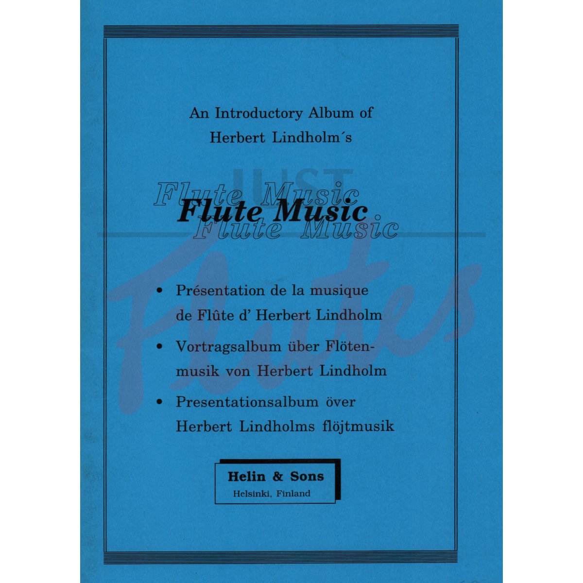 Introductory Album of Flute Music