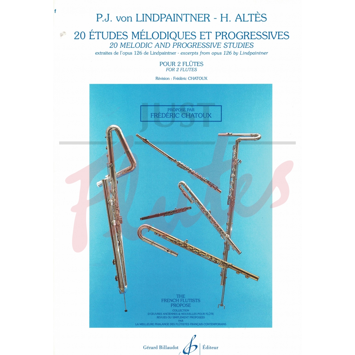 20 Melodic &amp; Progressive Studies for Two Flutes