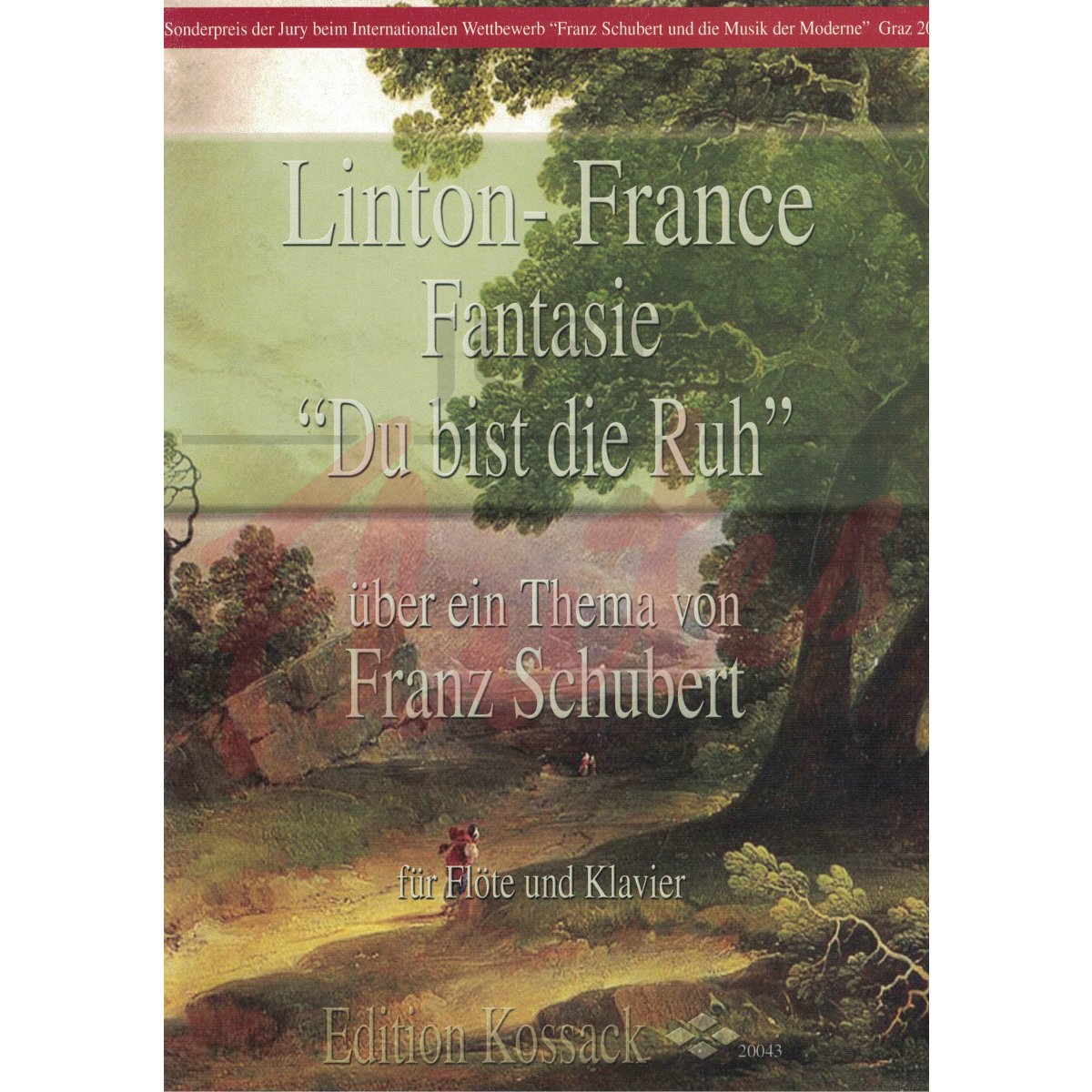 Fantasie on Schubert 'Du bist die Ruh' for Flute and Piano