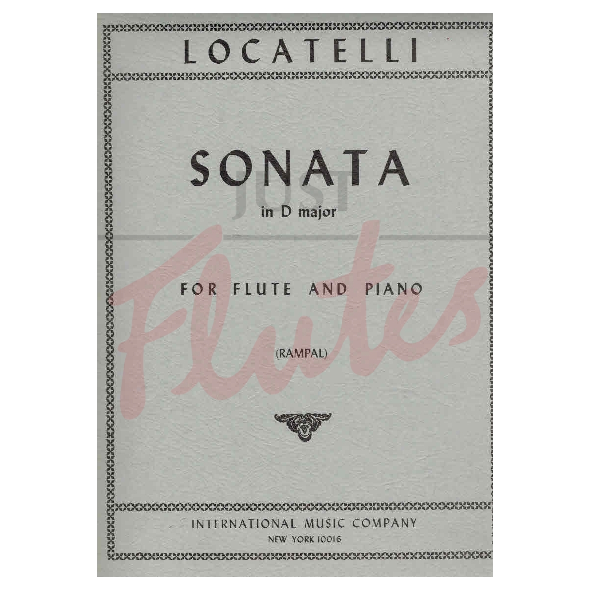 Sonata in D major for Flute and Piano