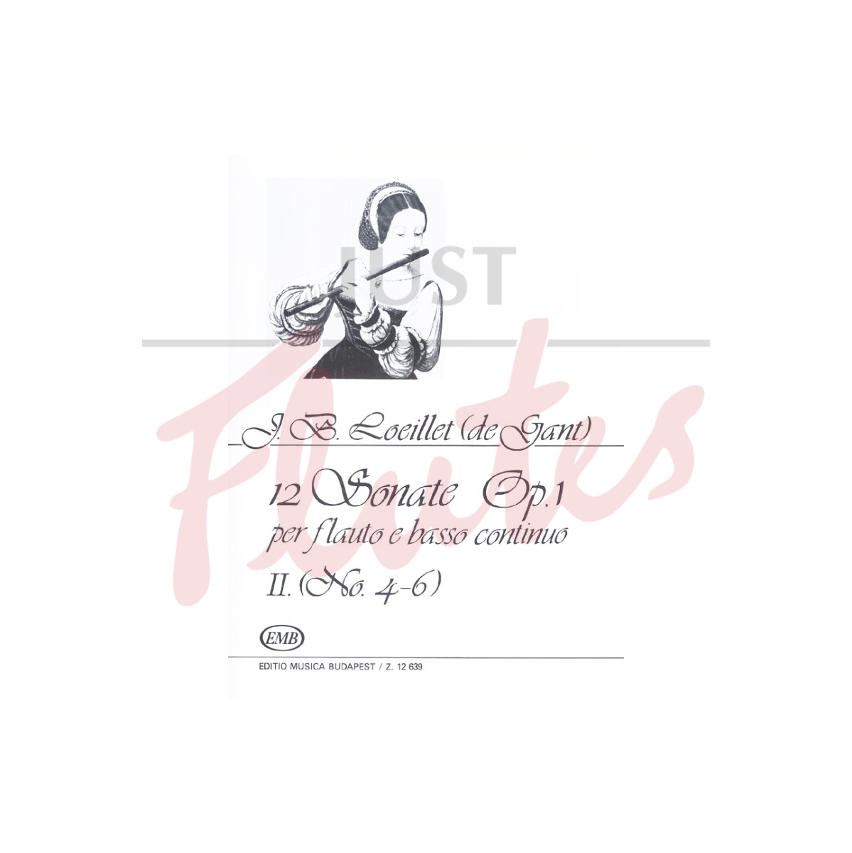 12 Sonatas for Flute and Basso Continuo