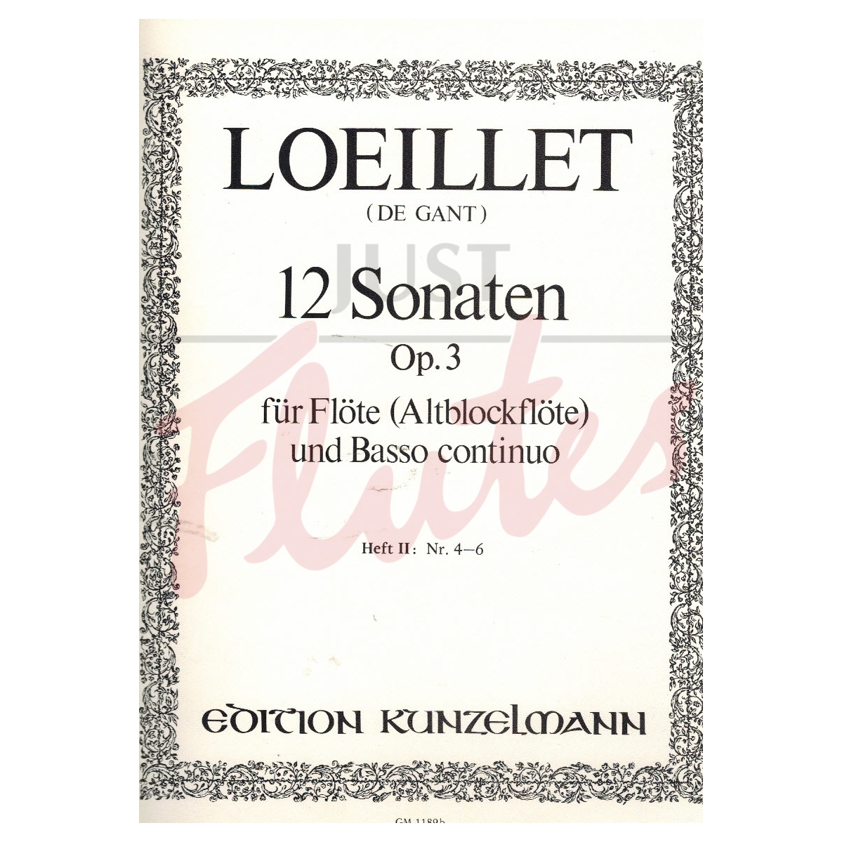 12 Sonatas Op.3, Vol 2 Nos 4-6