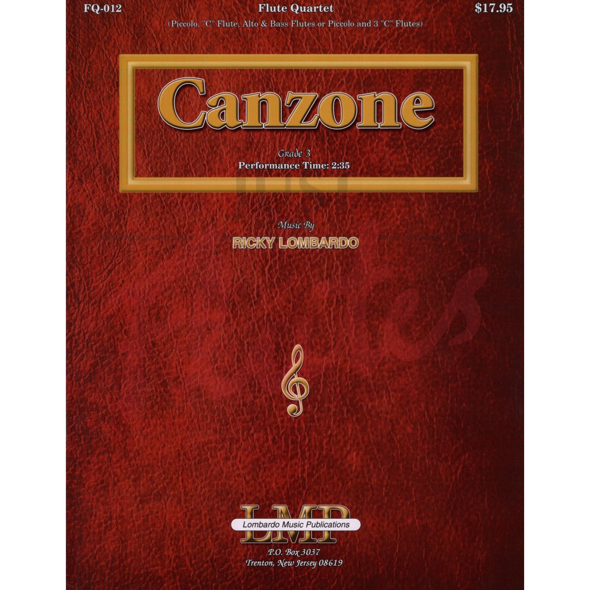 Canzone for Flute and Piano 