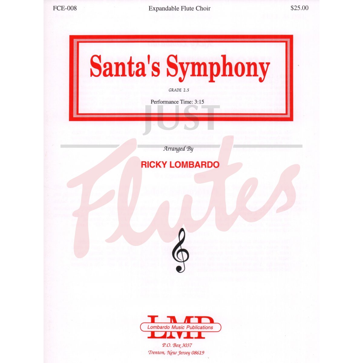 Santa&#039;s Symphony for Flute Choir