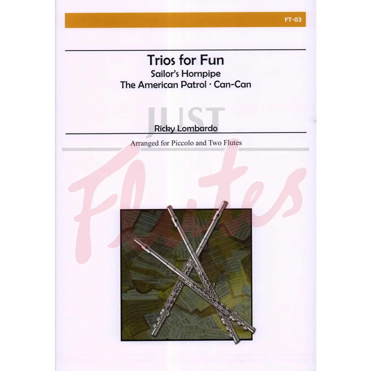 Trios for Fun arranged for Piccolo and Two Flutes