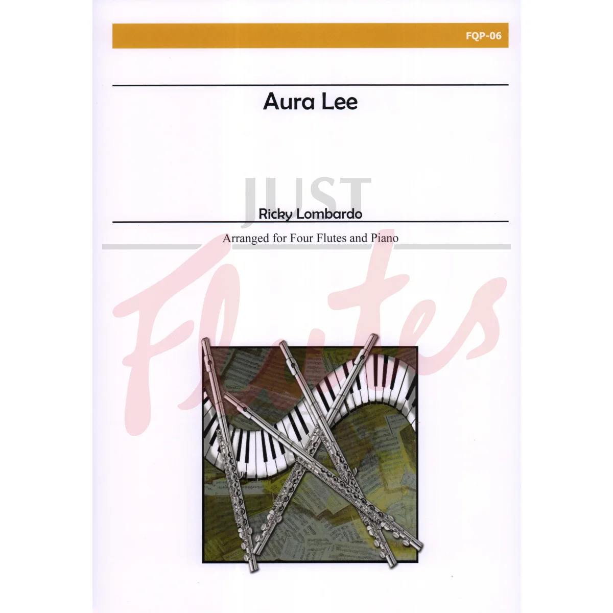Aura Lee for Four Flutes and Piano