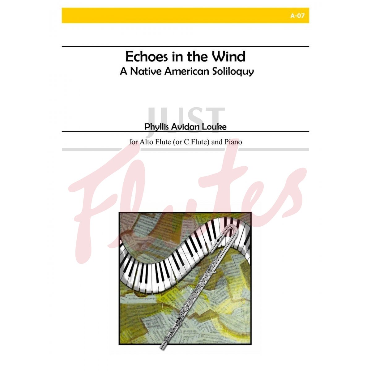 Echoes in the Wind - A Native American Soliloquy for Alto Flute (or C Flute) and Piano