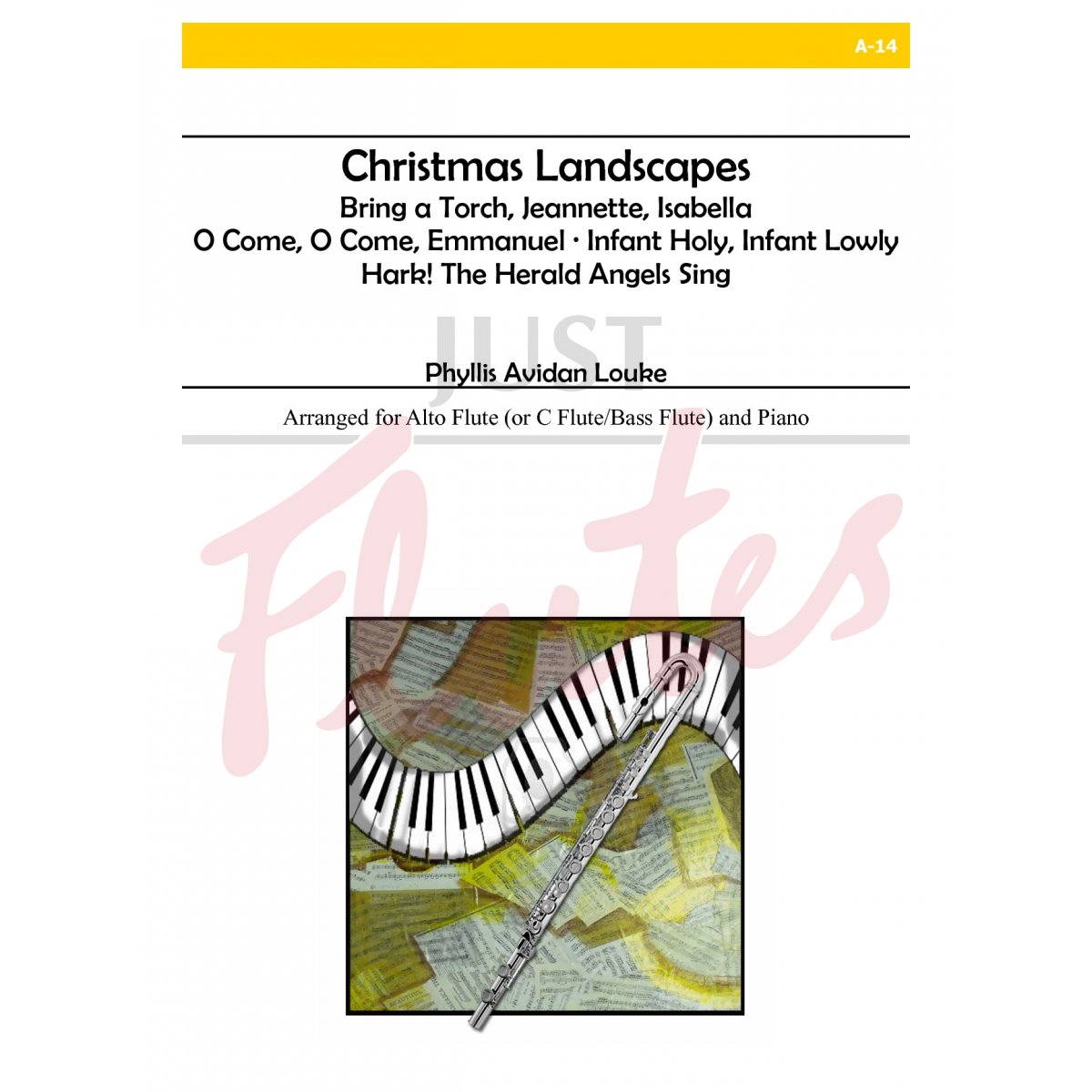 Christmas Landscapes for Alto Flute (or C Flute/Bass Flute) and Piano