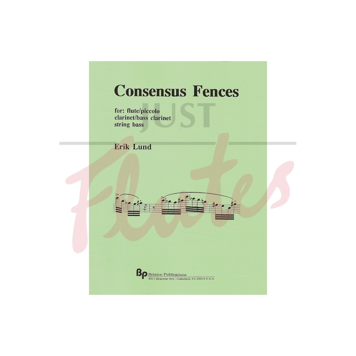 Consensus Fences for Flute, Clarinet and Double Bass