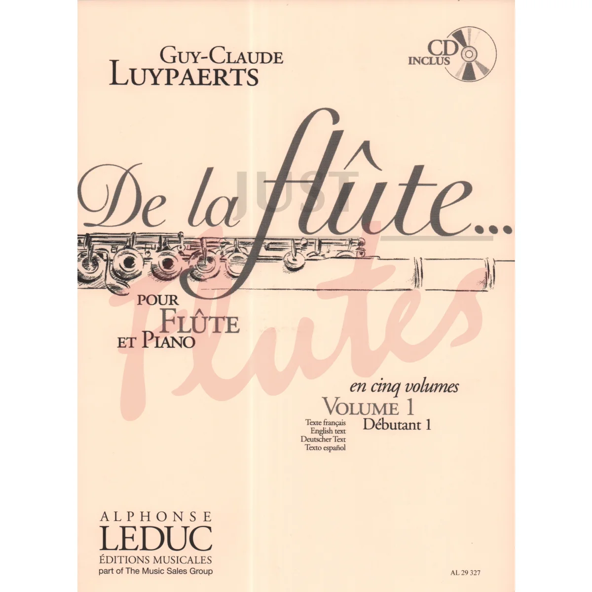 De la Flûte, Volume 1