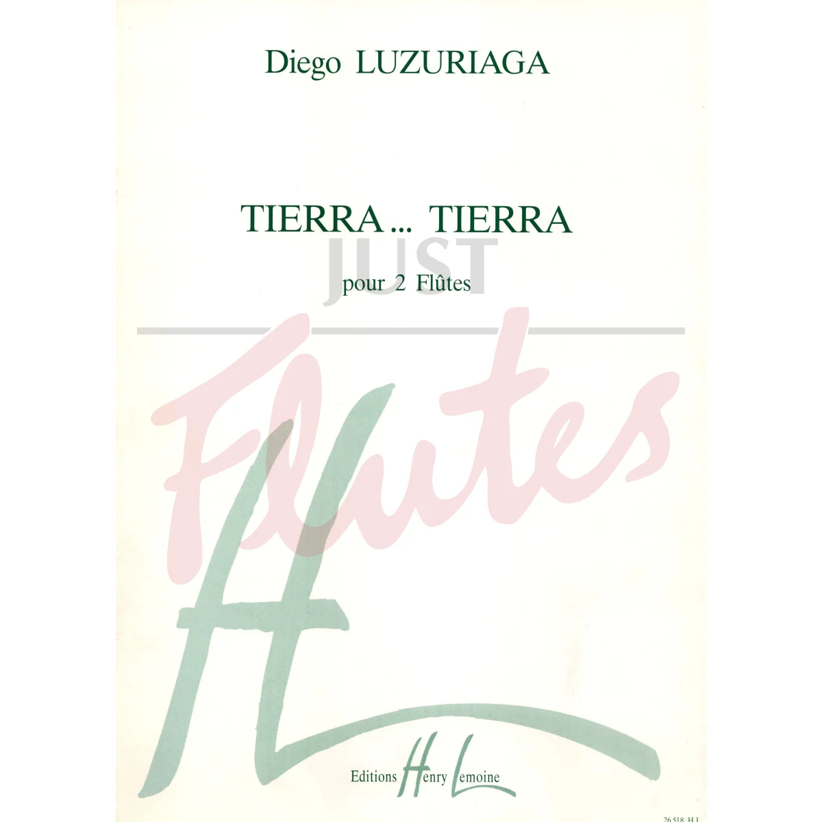 Tierra... Tierra for Two Flutes