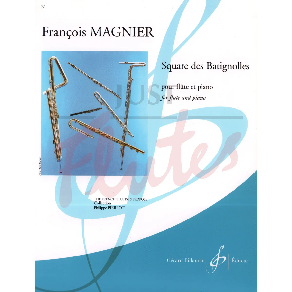 Square des Batignolles for Flute and Piano
