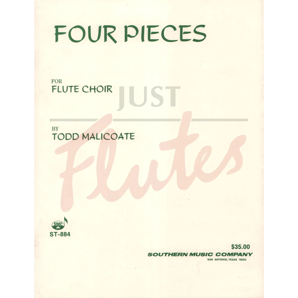 Four Pieces for Flute Choir