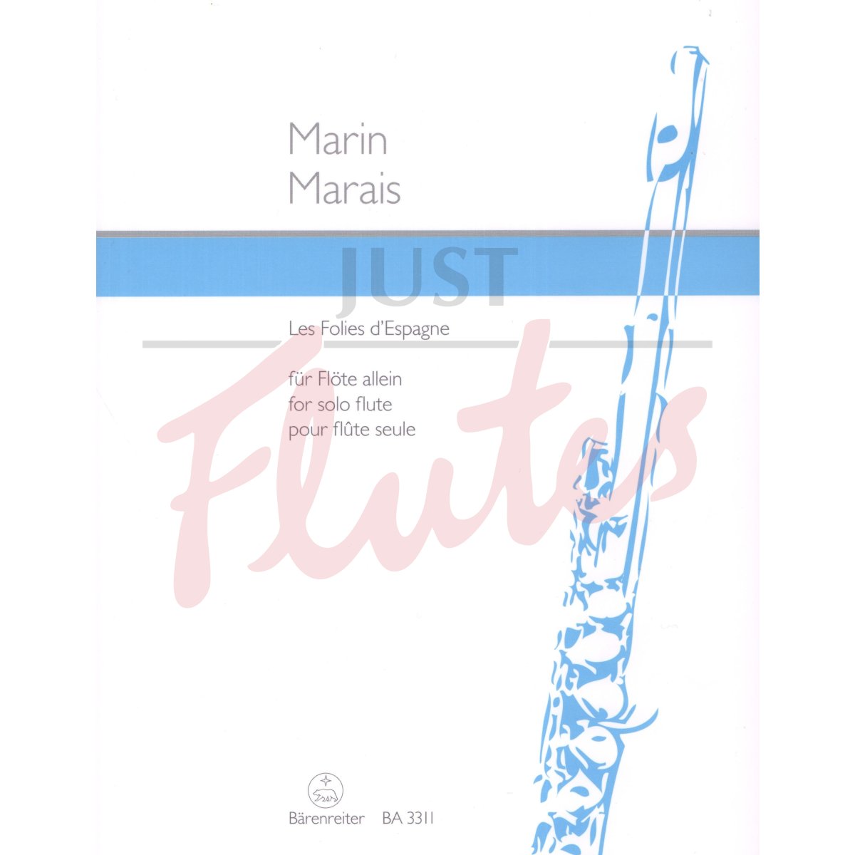 Les Folies d&#039;Espagne for Solo Flute