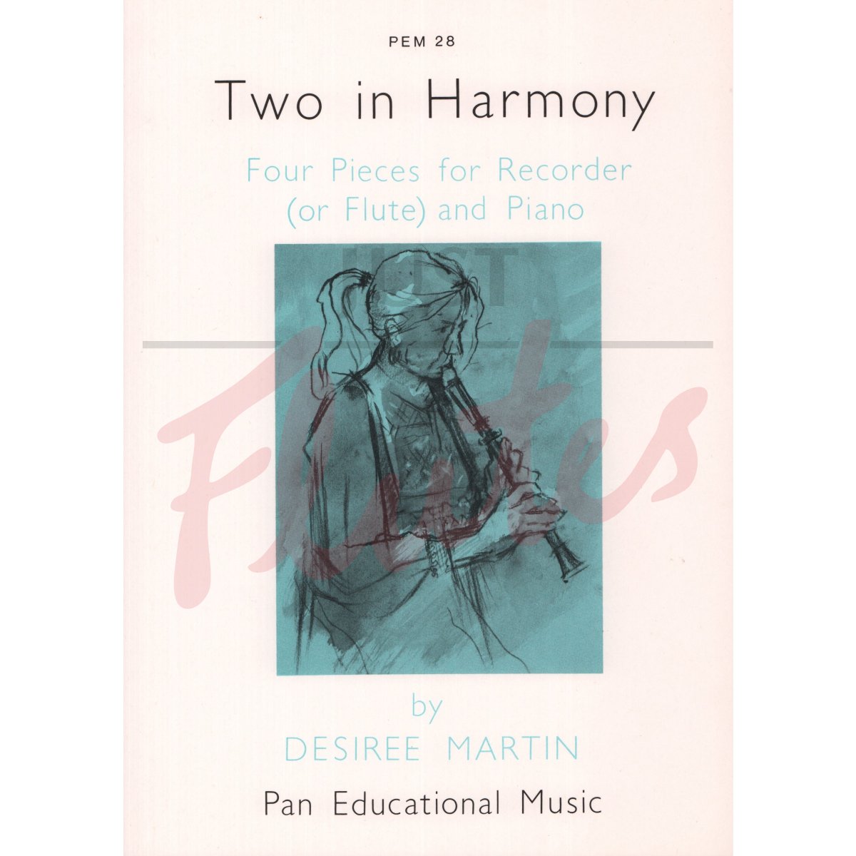 Two in Harmony for Recorder or Flute and Piano 