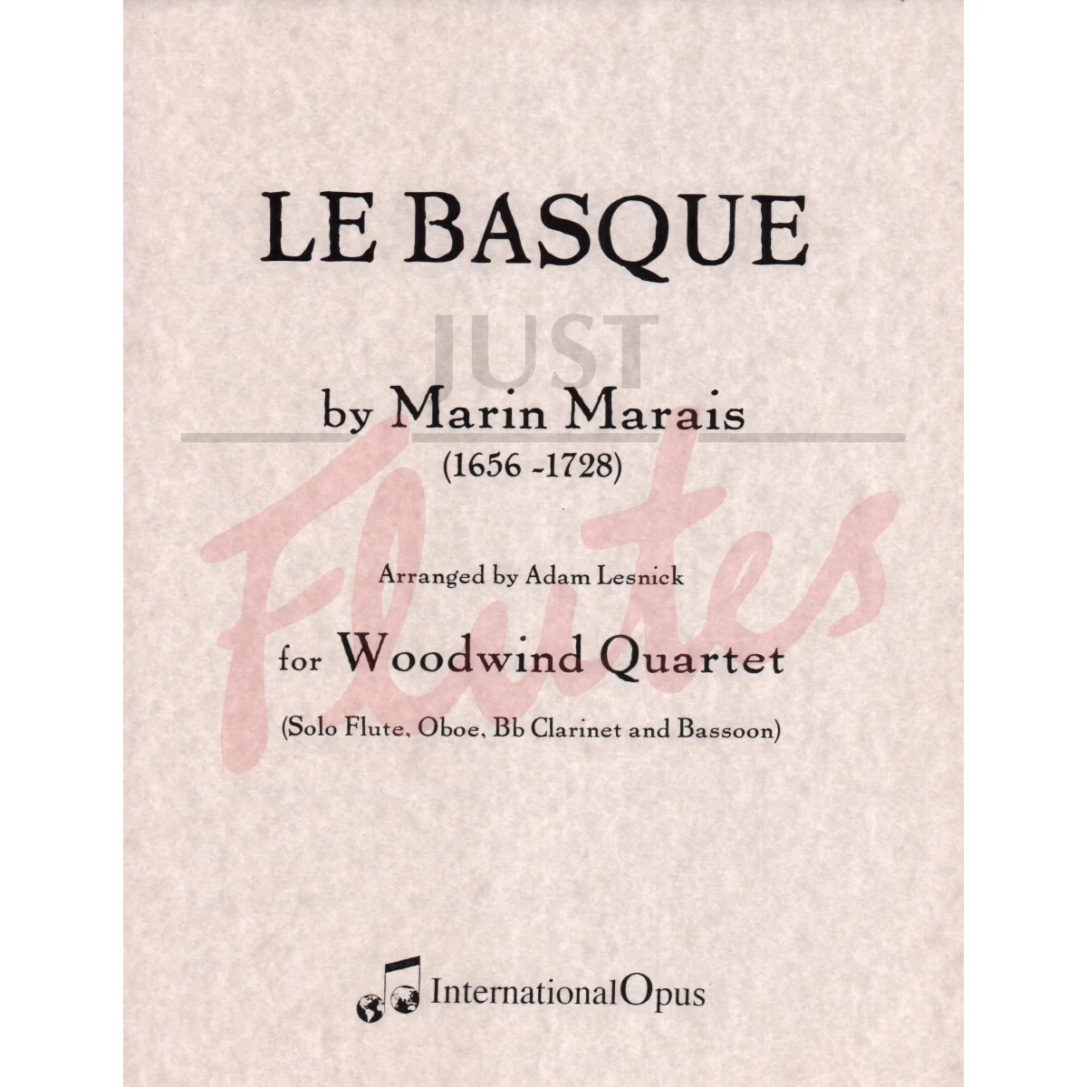 Le Basque for Wind Quartet