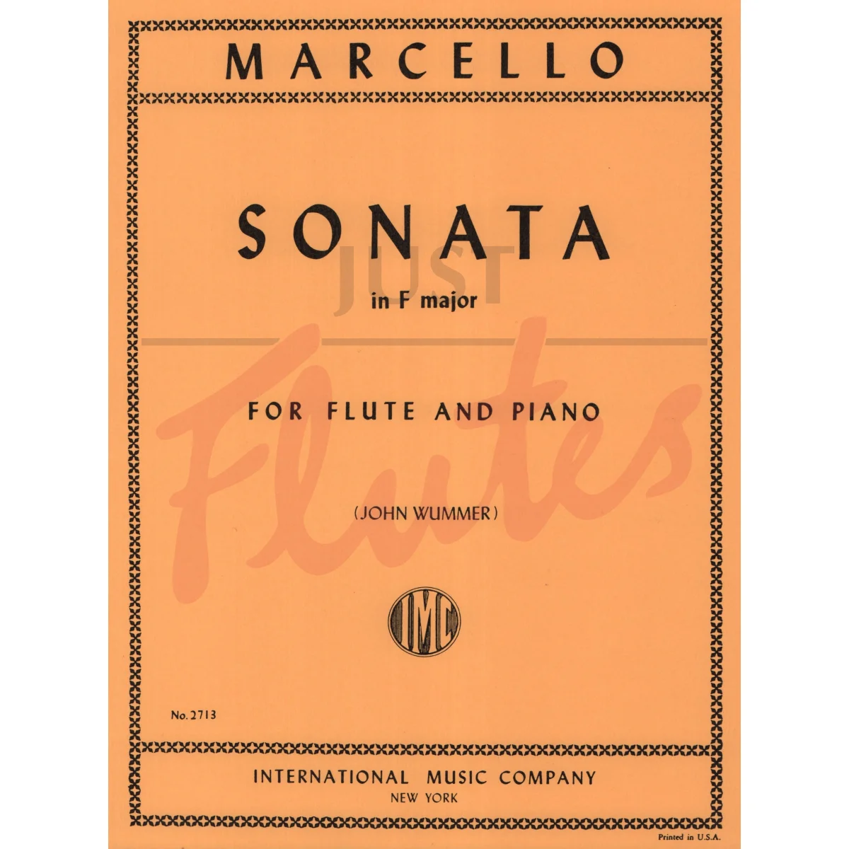 Sonata in F major for Flute and Piano