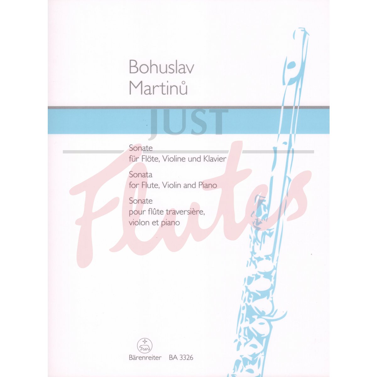 Sonata for Flute, Violin and Piano