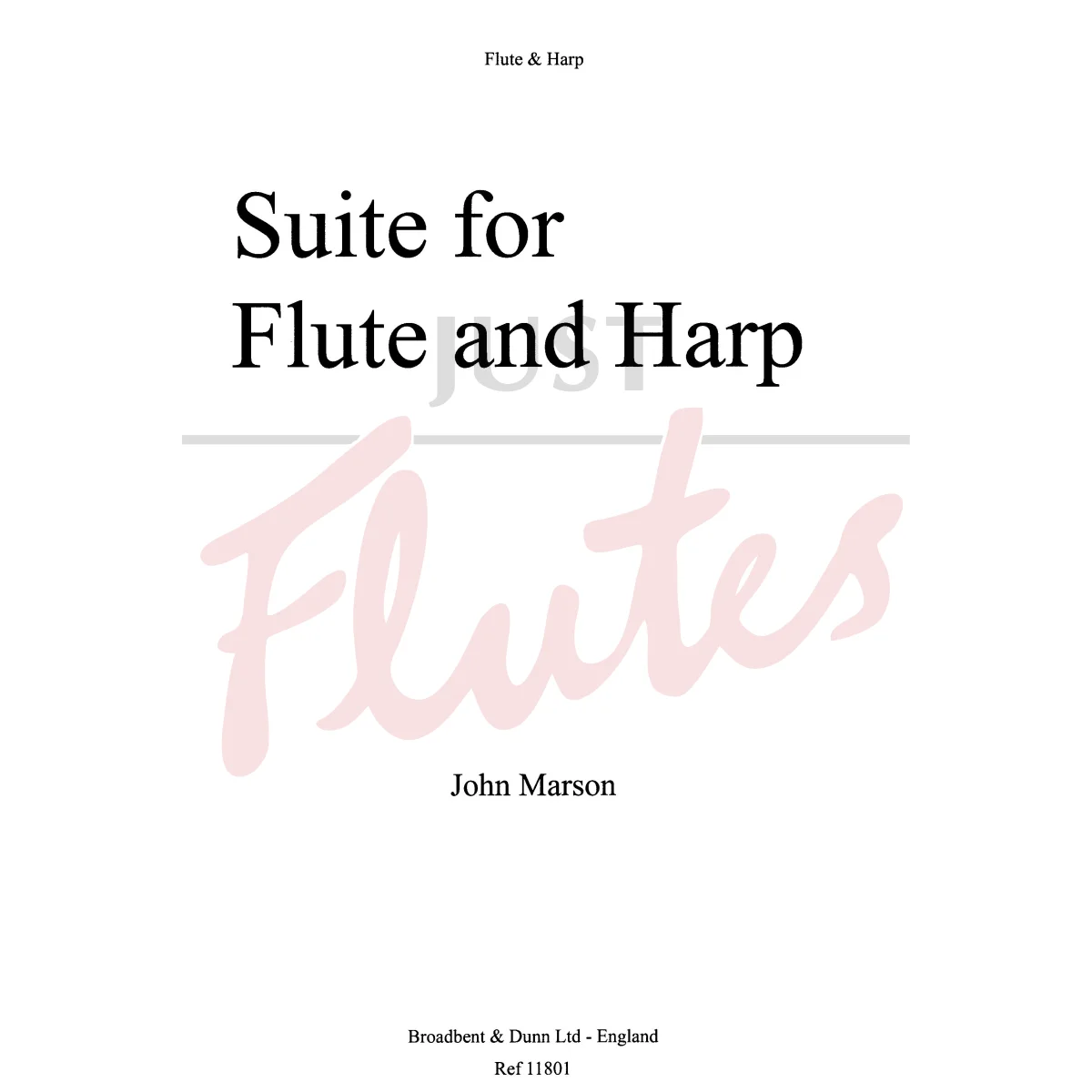 Suite for Flute and Harp