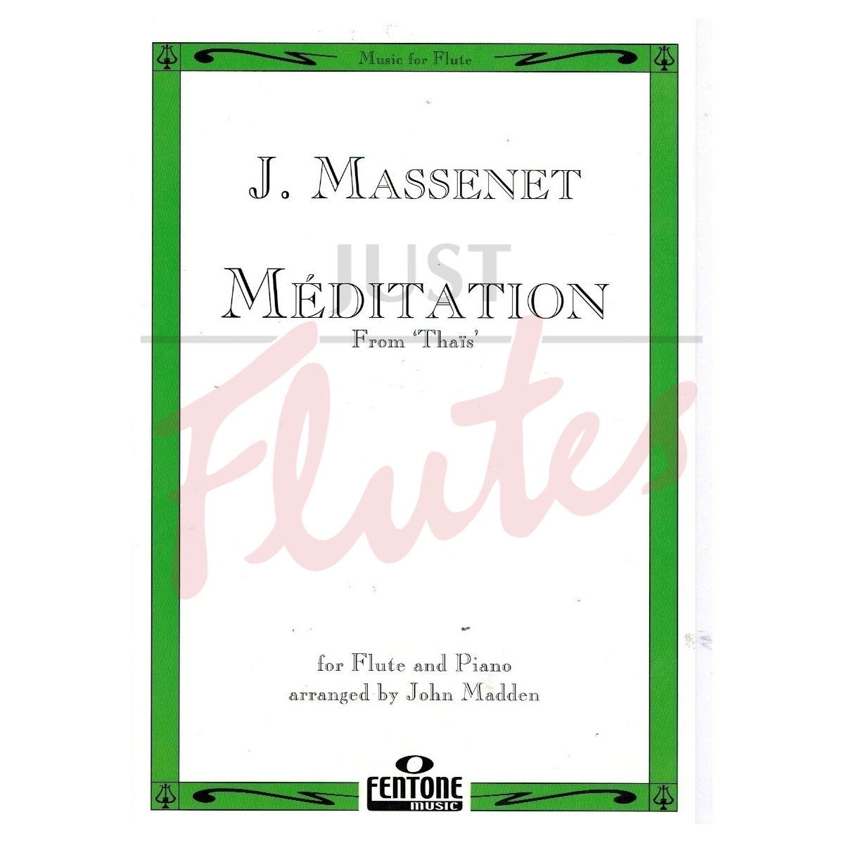 Meditation from Thais for Flute and Piano