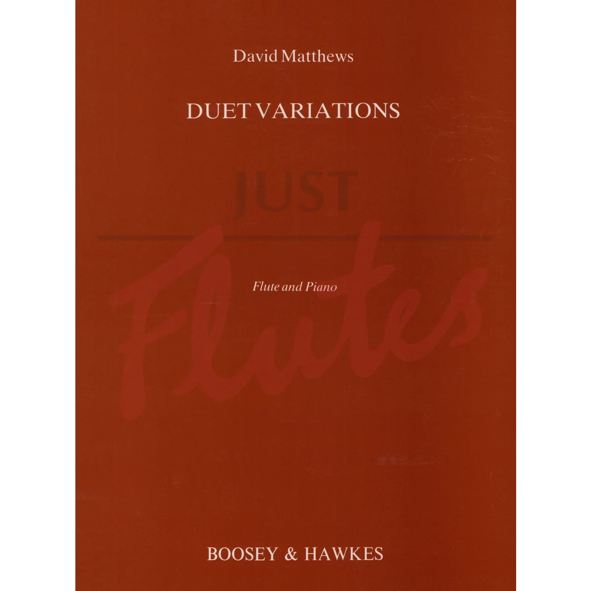 Duet Variations for Flute and Piano