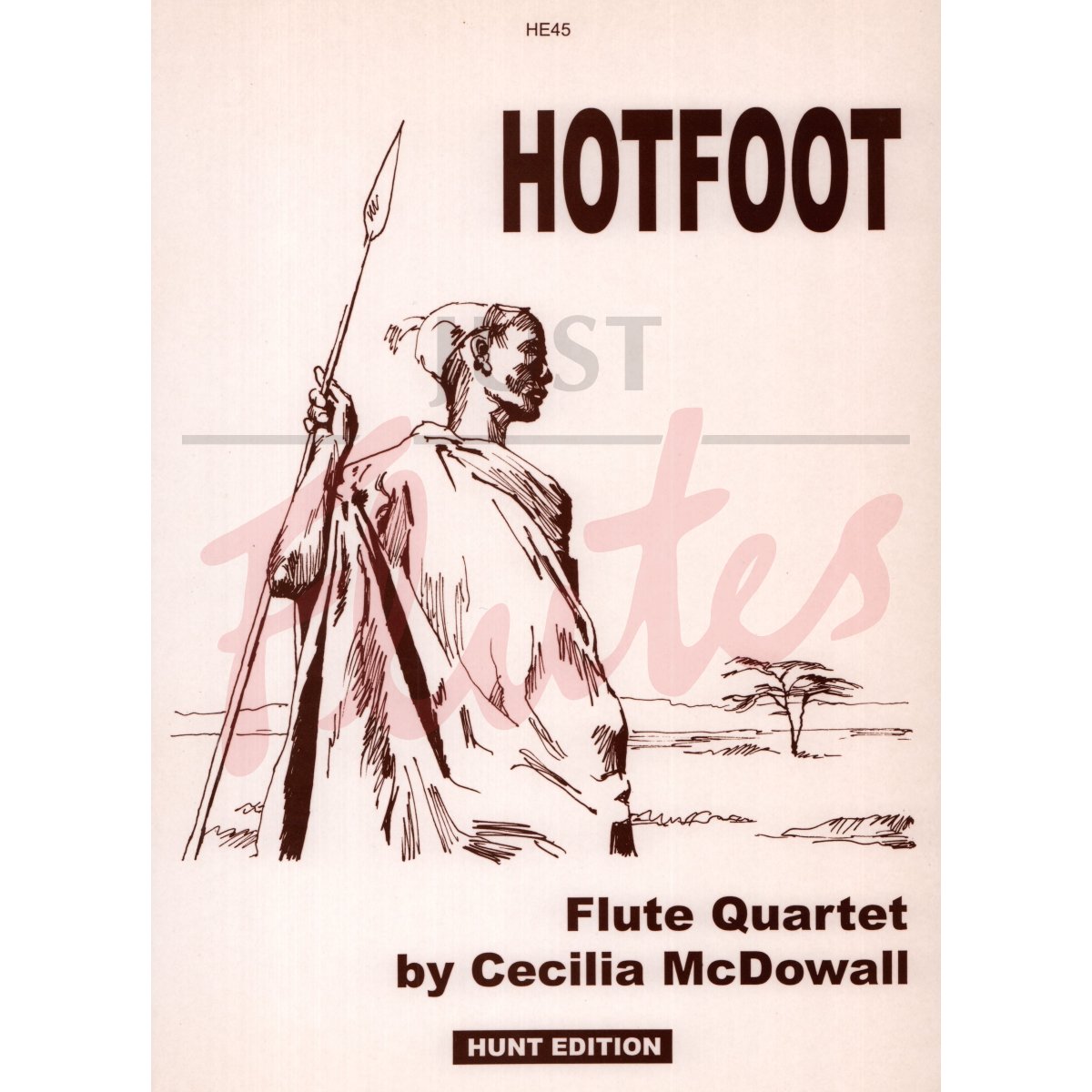 Hotfoot for Flute Quartet