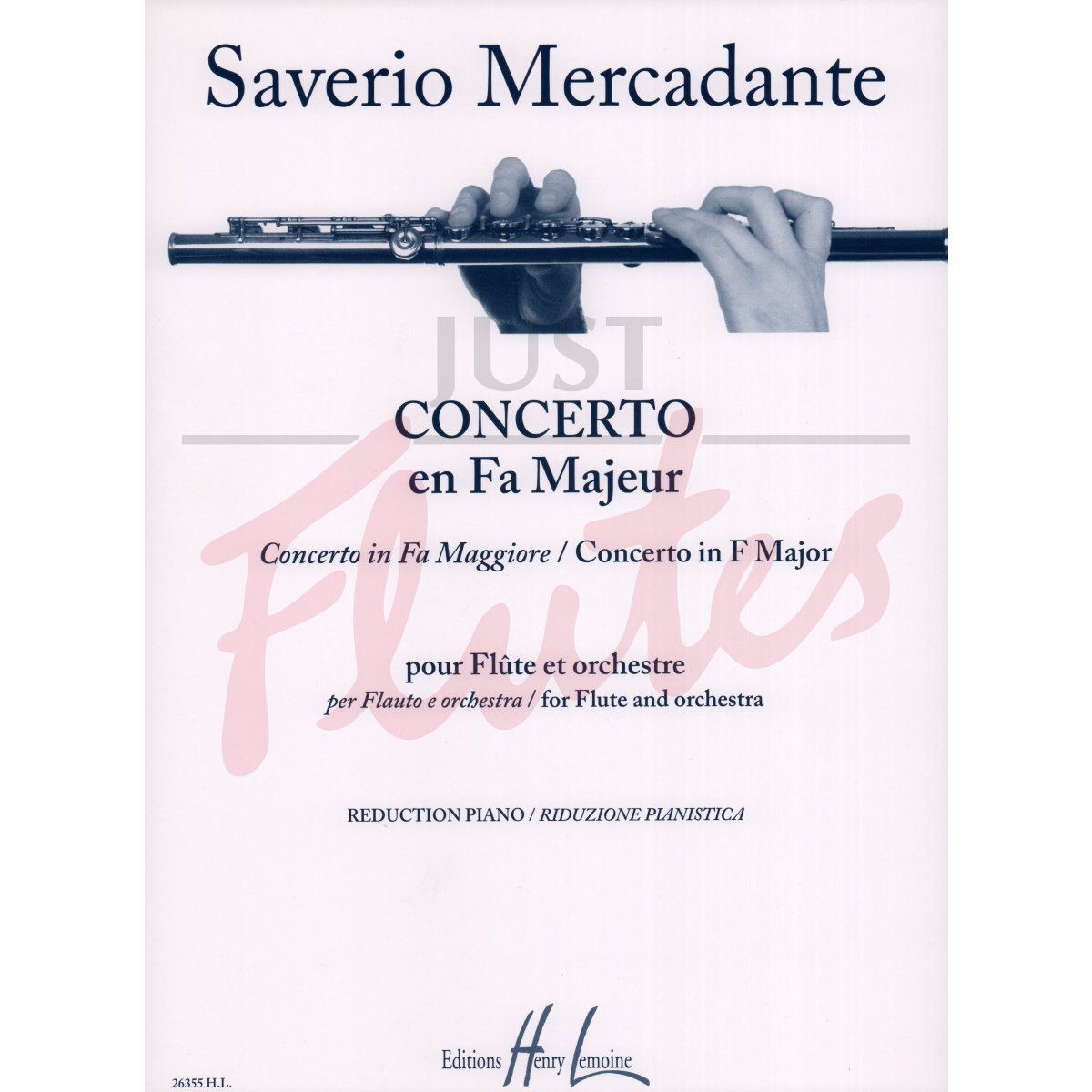 Concerto in F major for Flute and Piano