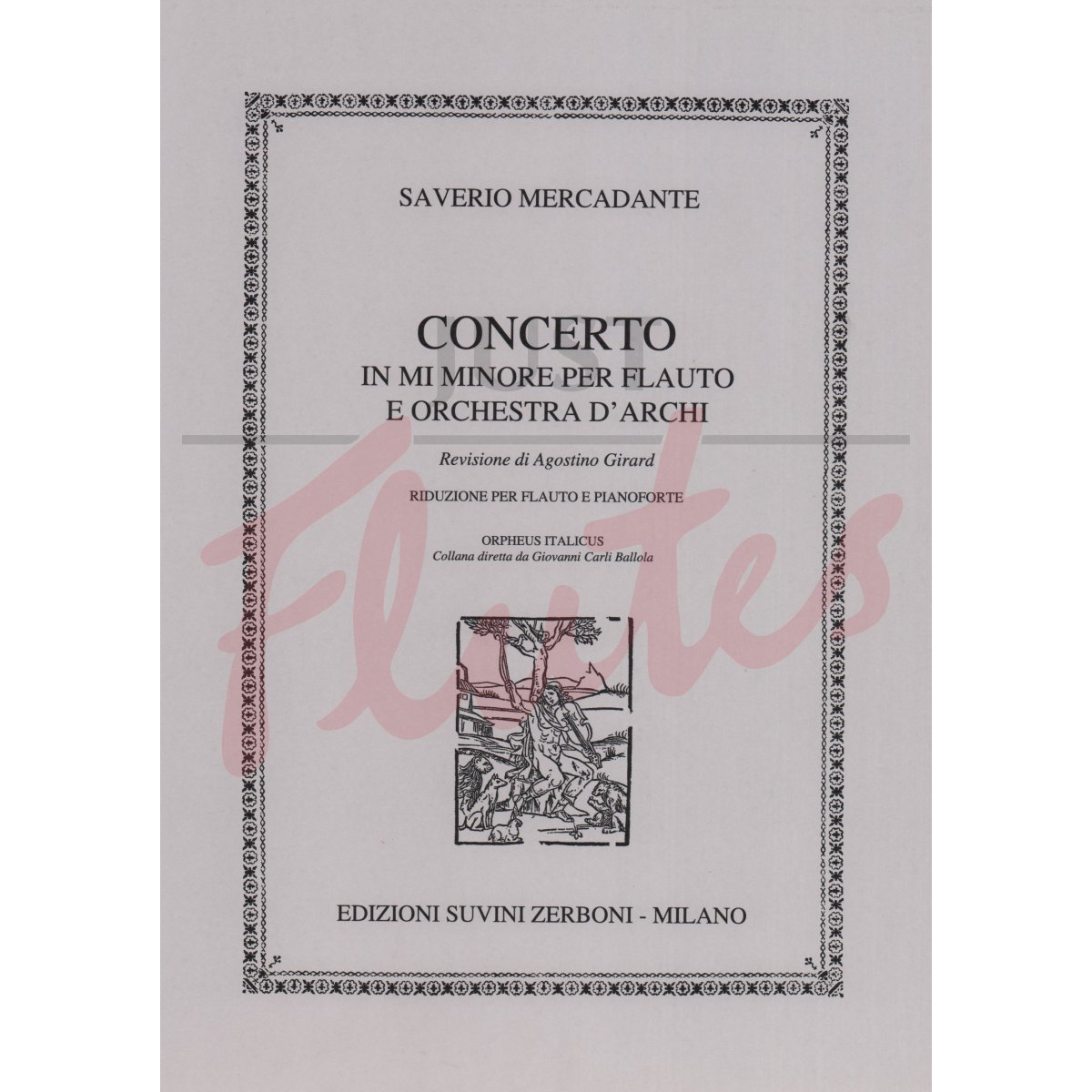 Concerto in E minor for Flute and Piano