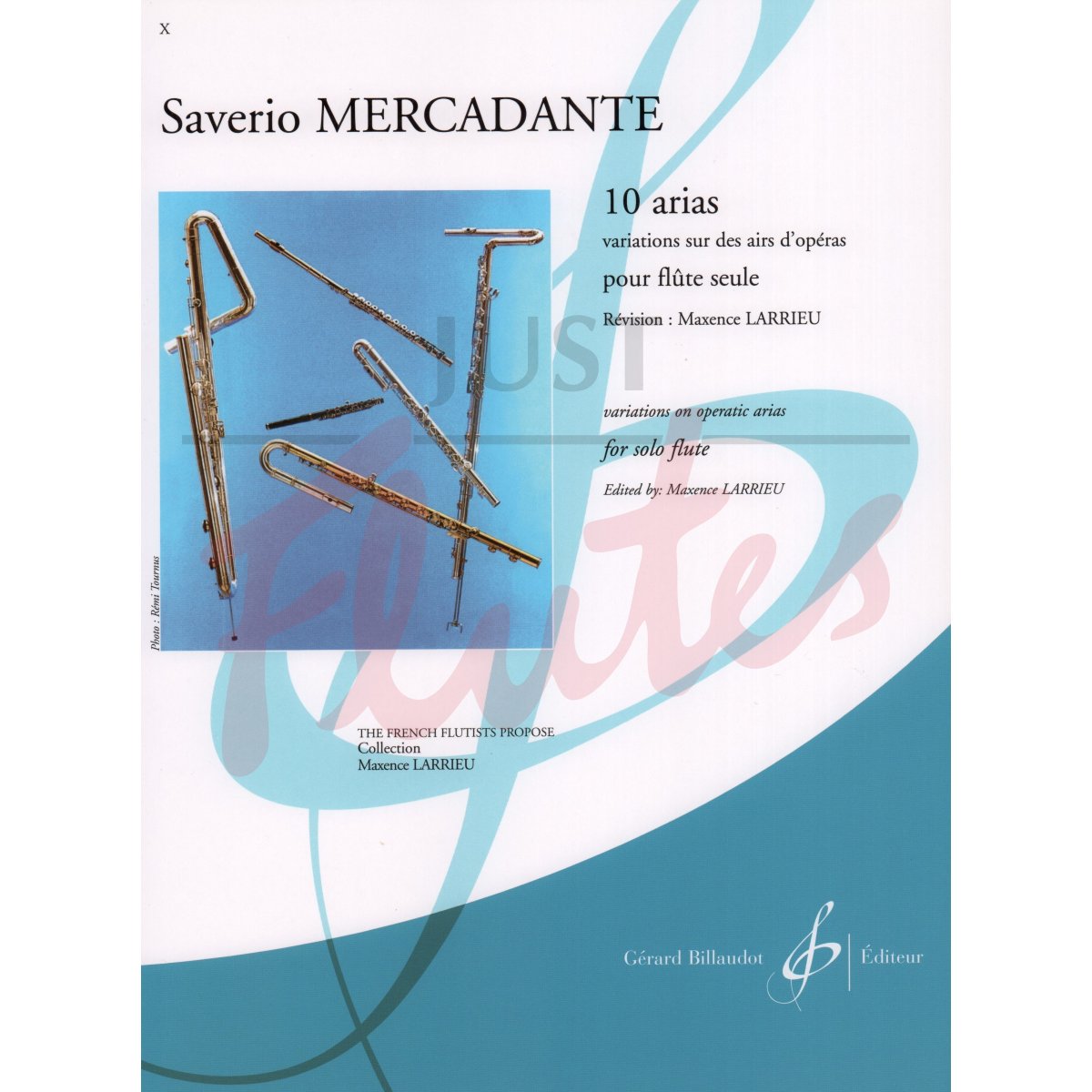 10 Arias: Variations on Operatic Arias for Solo Flute